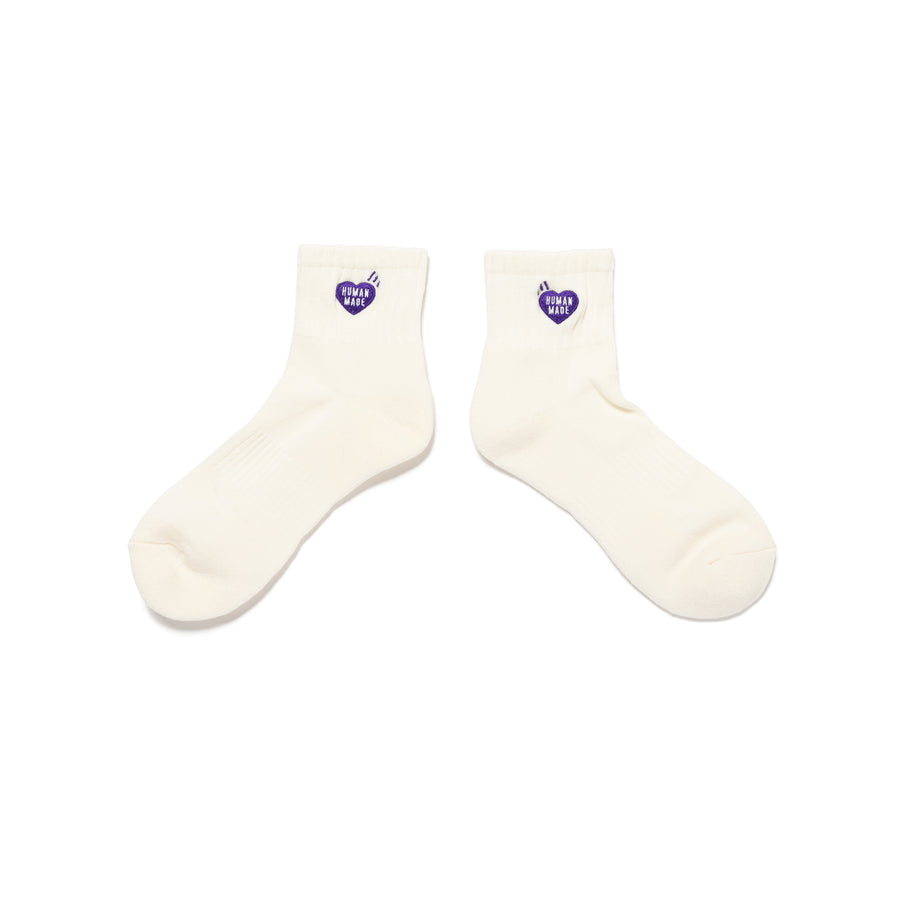 Human Made Pile Short Socks White HM29GD061W