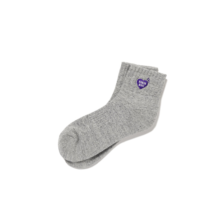 Human Made Pile Short Socks Gray HM29GD061G