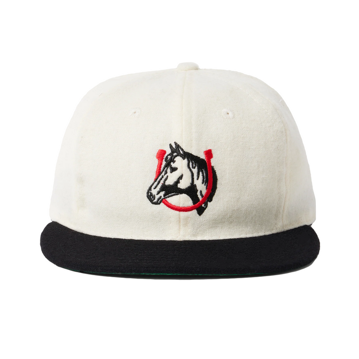 One Of These Day Ebbets Field Wool Team Hat Bone/Black