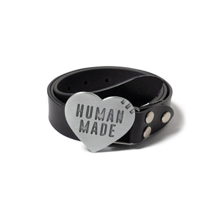 Human Made Leather Belt Black HM27GD017