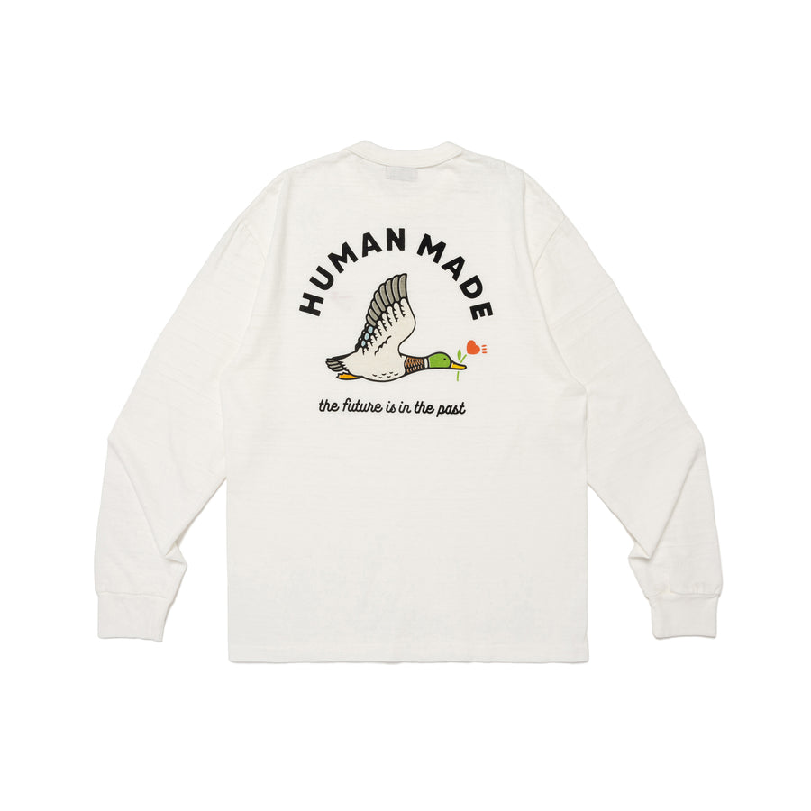 Human Made Graphic L/S T-Shirt White HM29CS020W