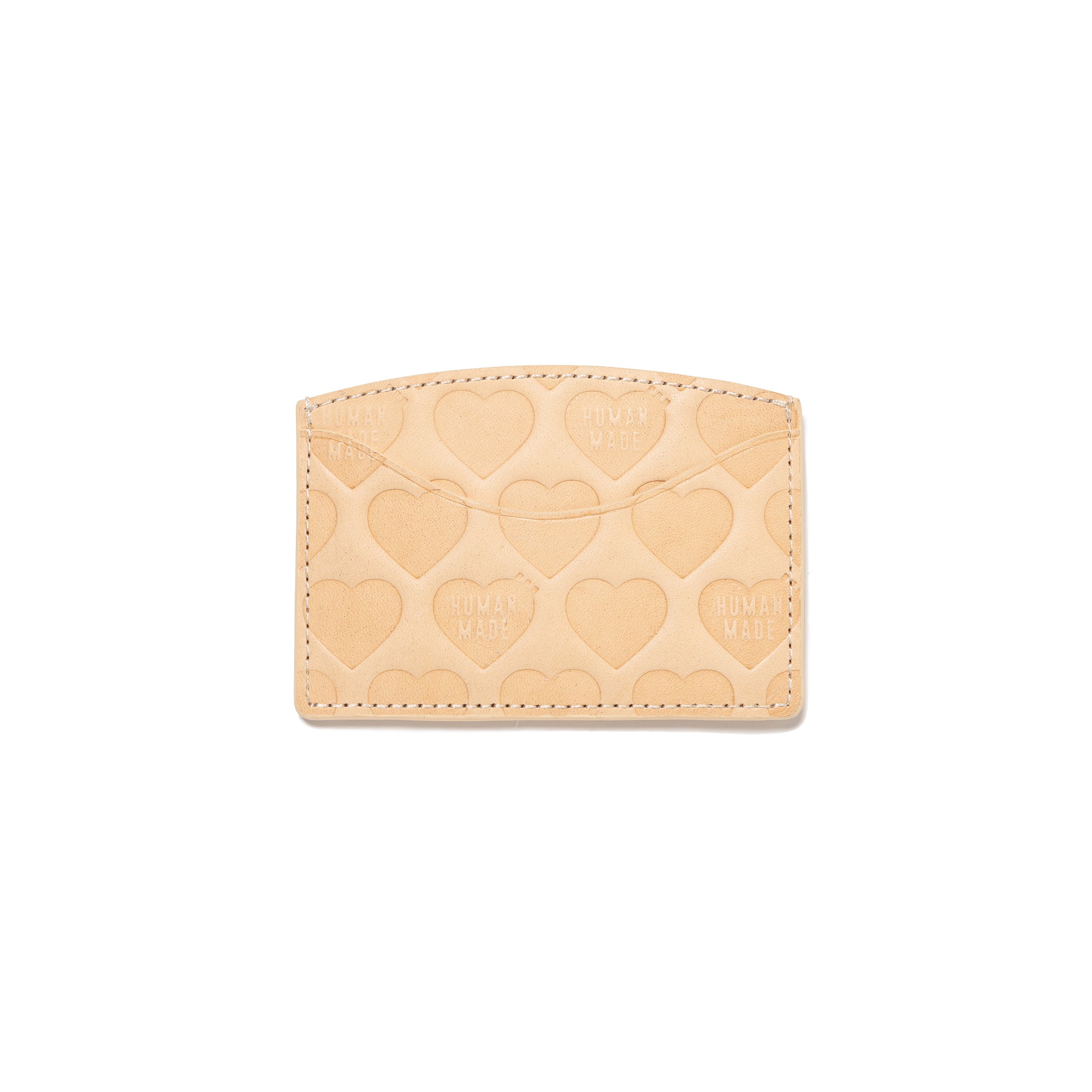 Human Made Leather Card Case Beige HM29GD040B