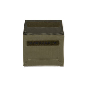 Human Made Passport Case Olive Drab HM29GD064