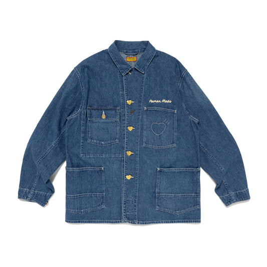 Human Made Denim Coverall Future Indigo HM29JK005