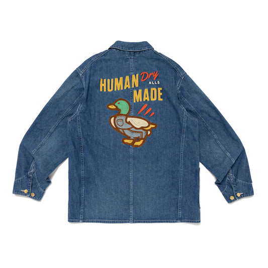 Human Made Denim Coverall Future Indigo HM29JK005