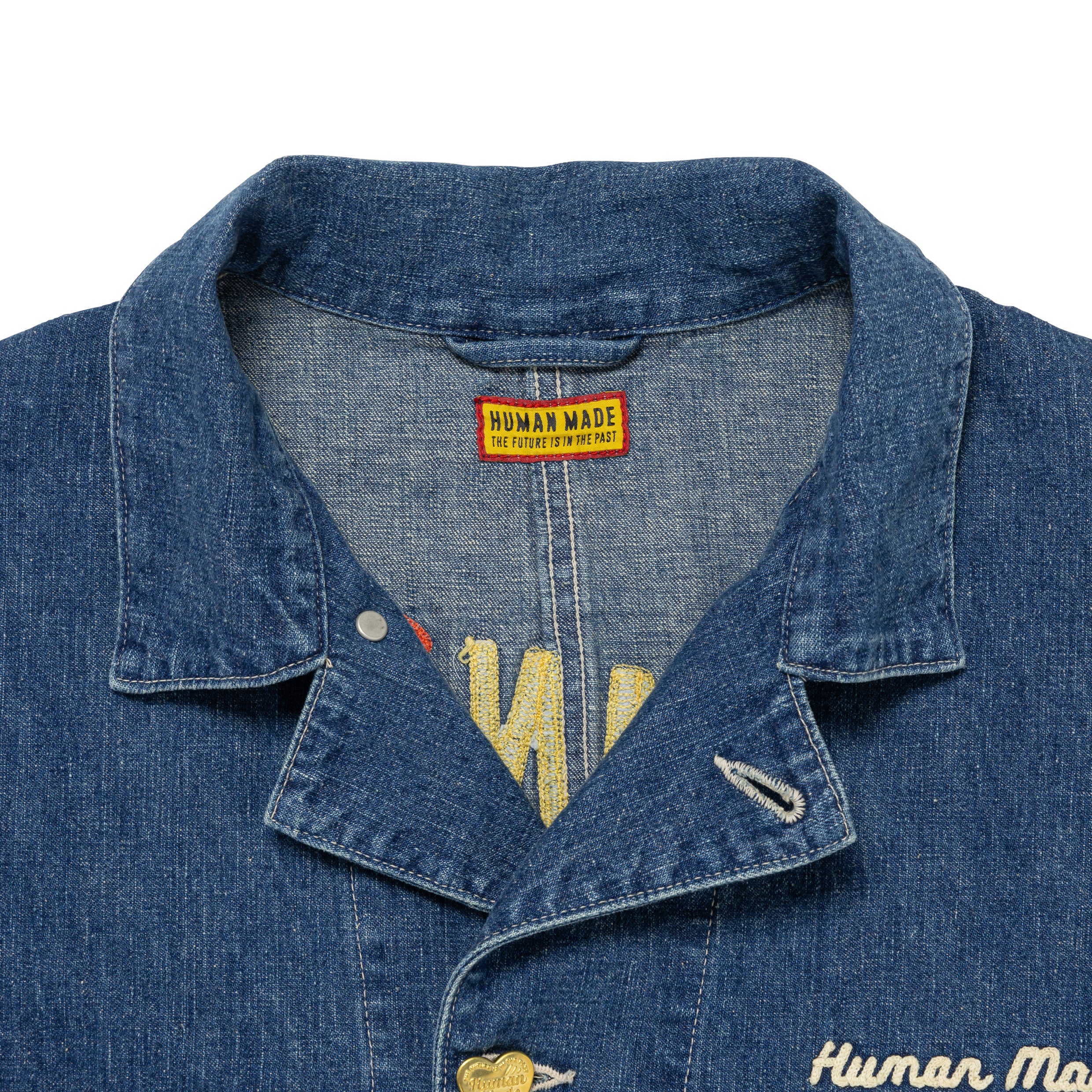 Human Made Denim Coverall Future Indigo HM29JK005