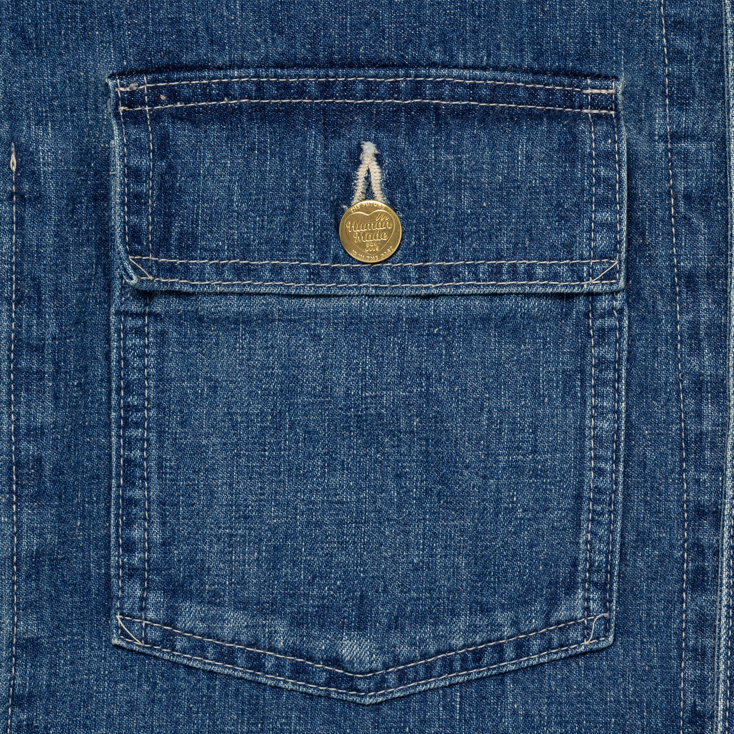 Human Made Denim Coverall Future Indigo HM29JK005