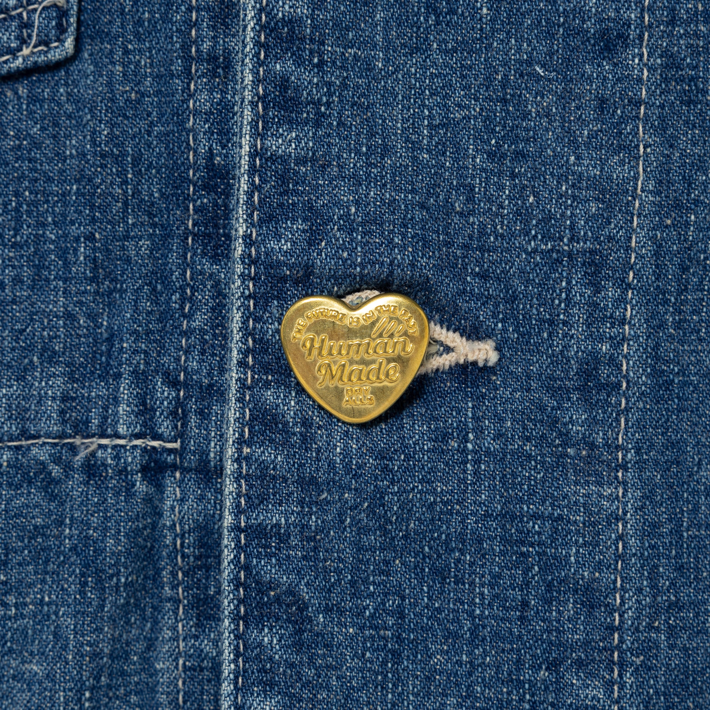 Human Made Denim Coverall Future Indigo HM29JK005