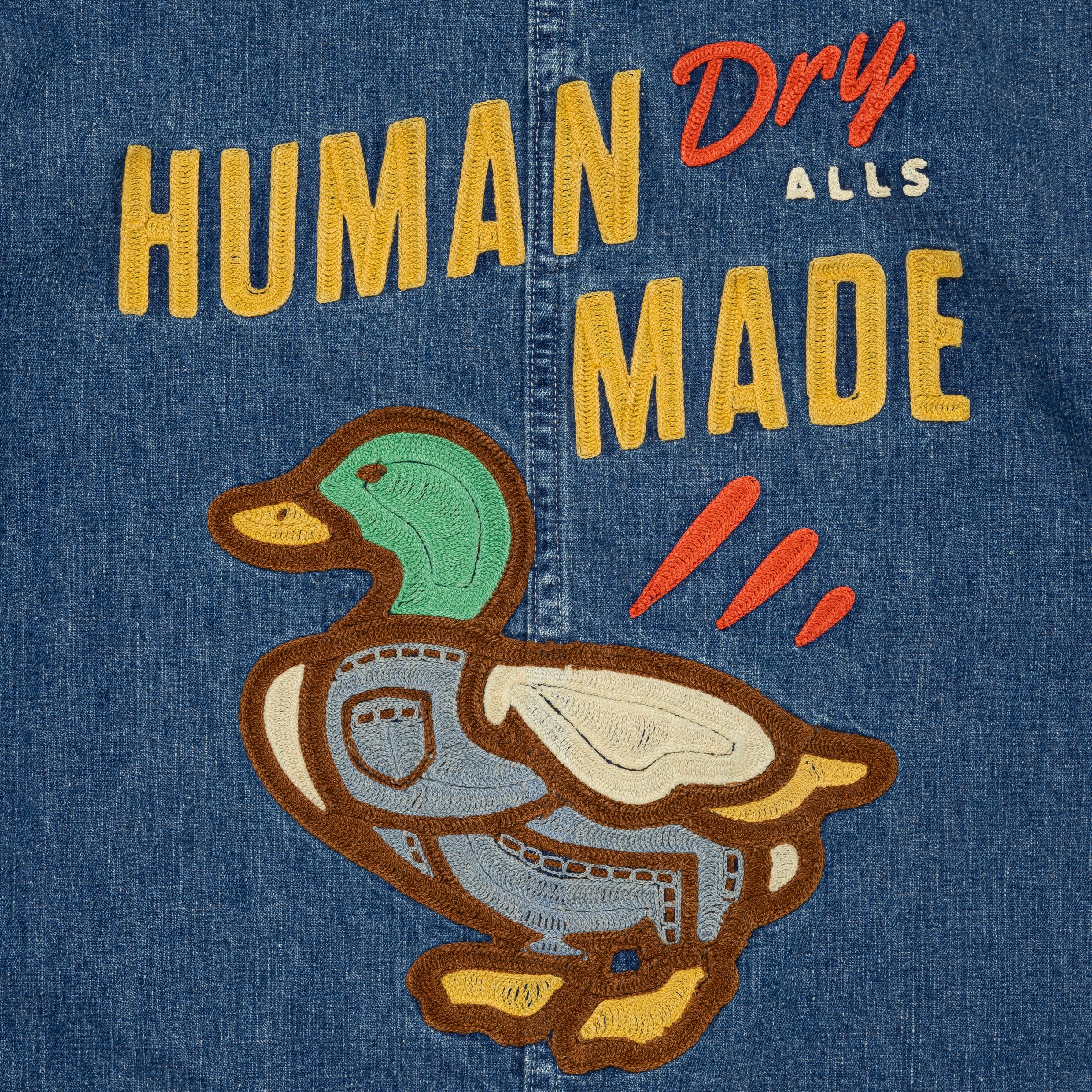 Human Made Denim Coverall Future Indigo HM29JK005