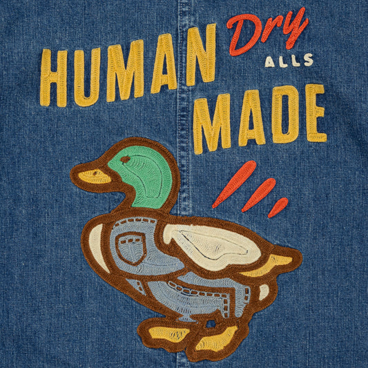 Human Made Denim Coverall Future Indigo HM29JK005