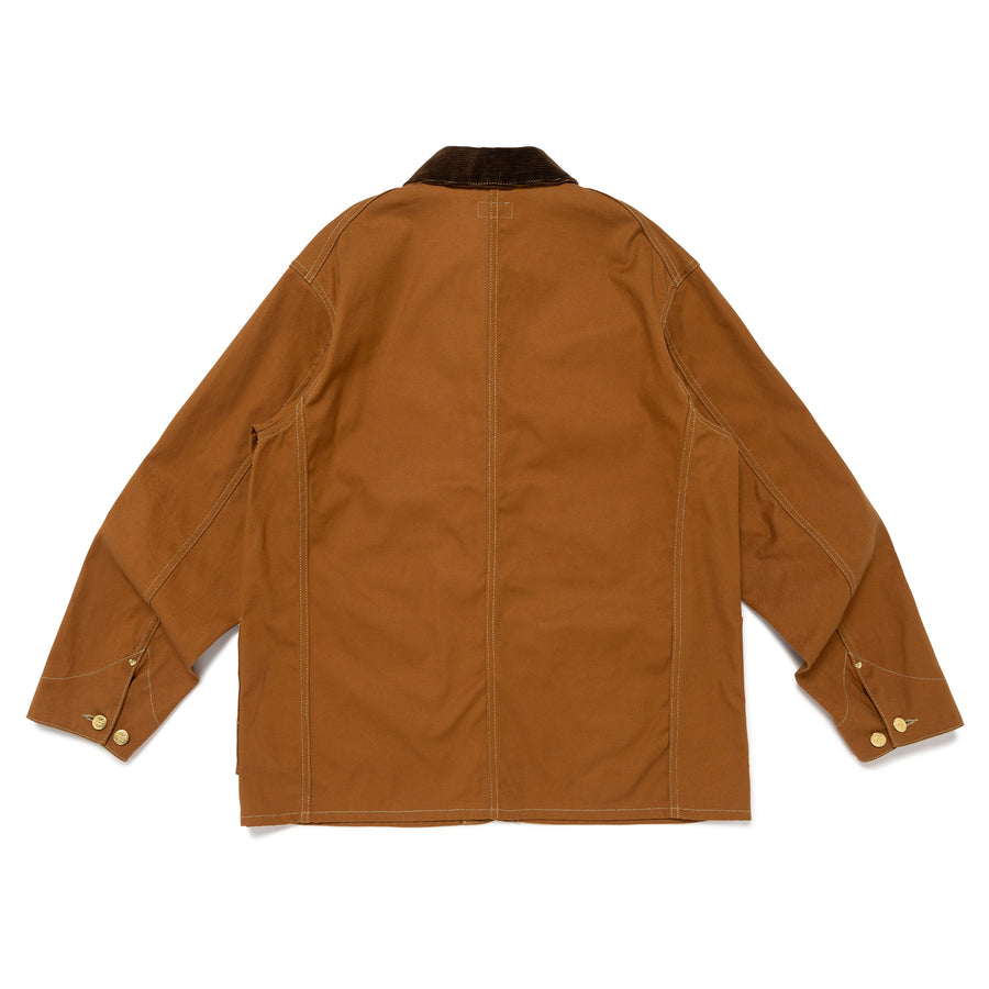 Human Made Duck Coverall Jacket Brown HM29JK008