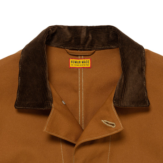 Human Made Duck Coverall Jacket Brown HM29JK008