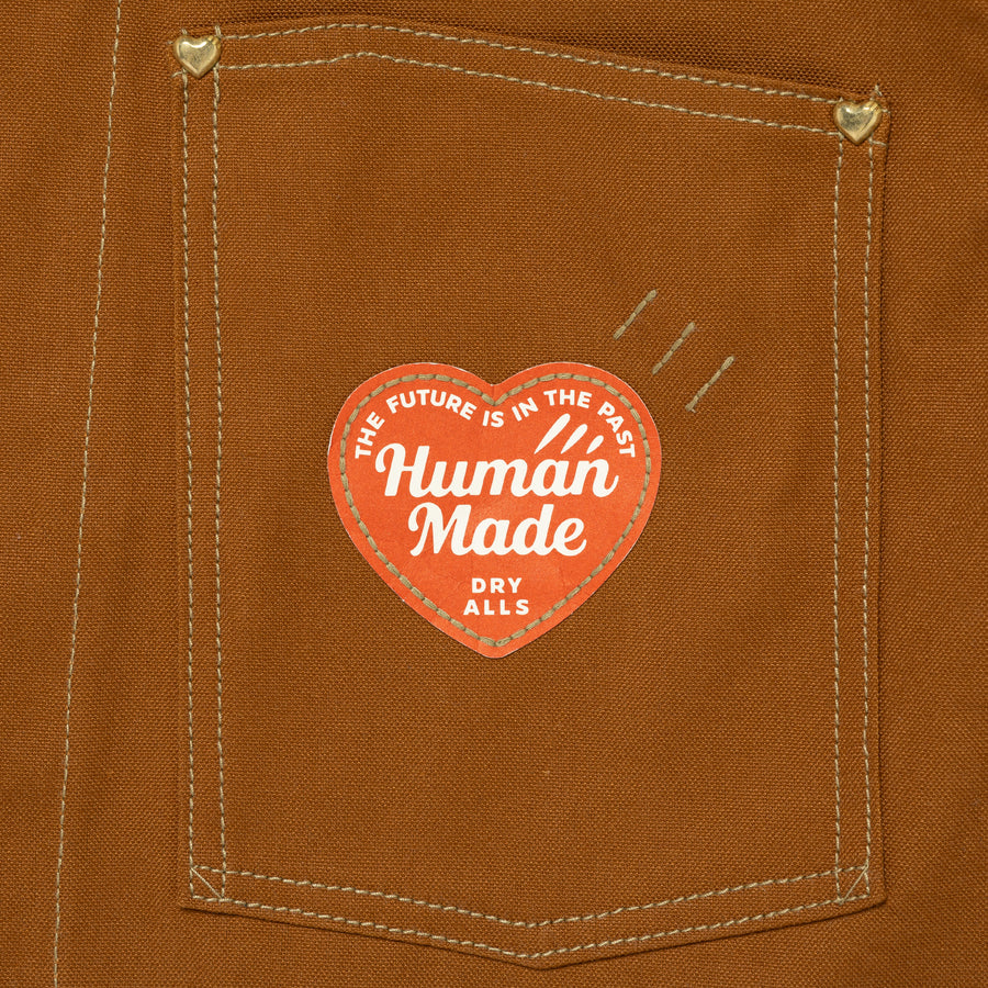 Human Made Duck Coverall Jacket Brown HM29JK008
