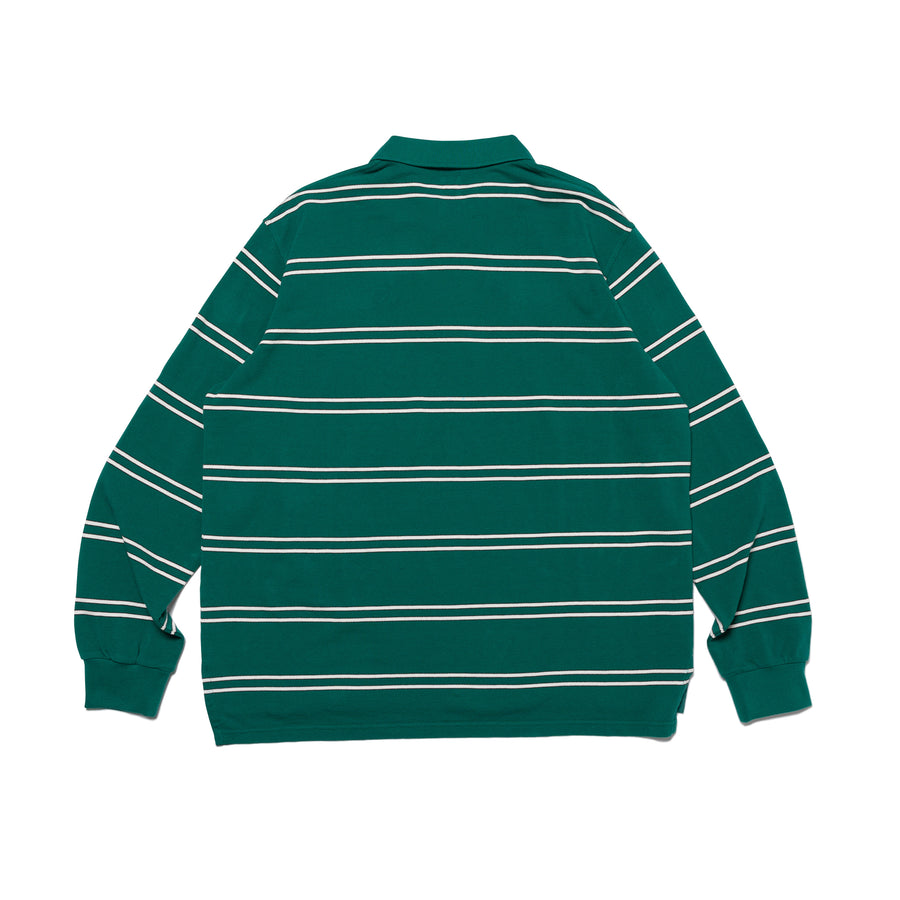 Human Made Longsleeve Polo Shirt Green