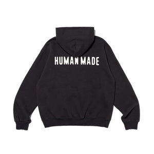 Human Made Zip-Up Hoodie Black