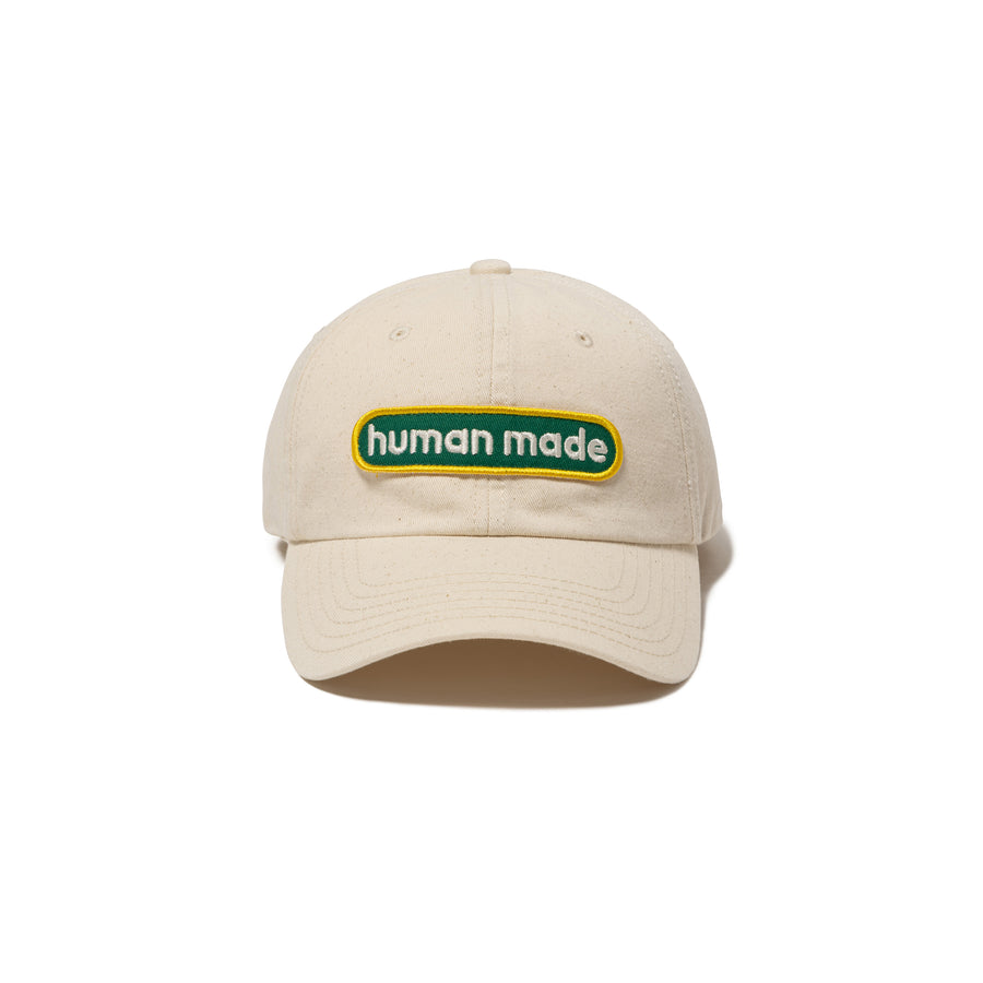 Human Made 6 Panel Cap #3 White  HM27GD013WH