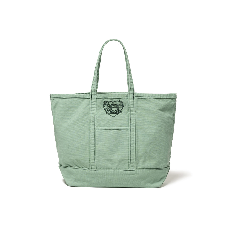 Human Made Garment Dyed Tote Bag Green  HM27GD037GR