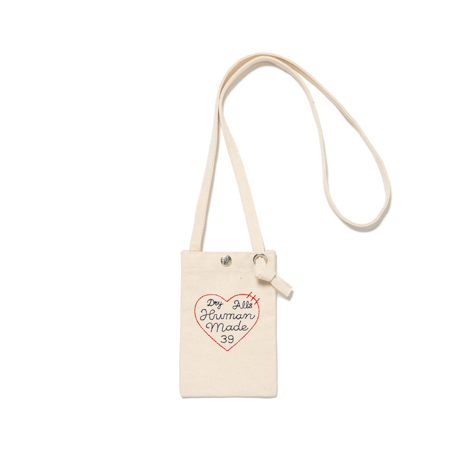 Human Made Mini Shoulder Bag White  HM27GD039WH