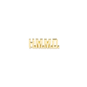 Human Made Hm Logo Pins Gold HM27GD069