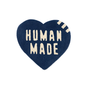 Human Made Heart Rug Medium Navy HM27GD071
