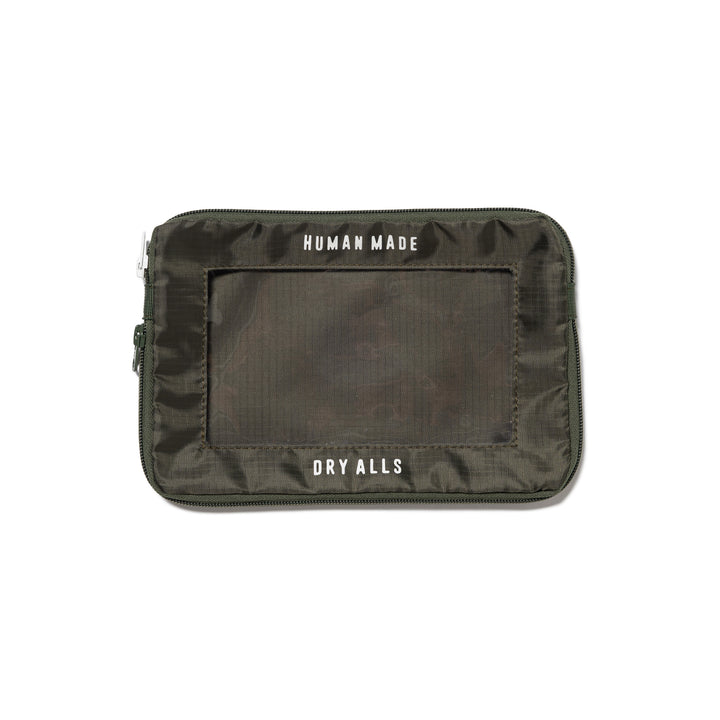 Human Made Travel Case Medium Olive Drab  HM27GD046