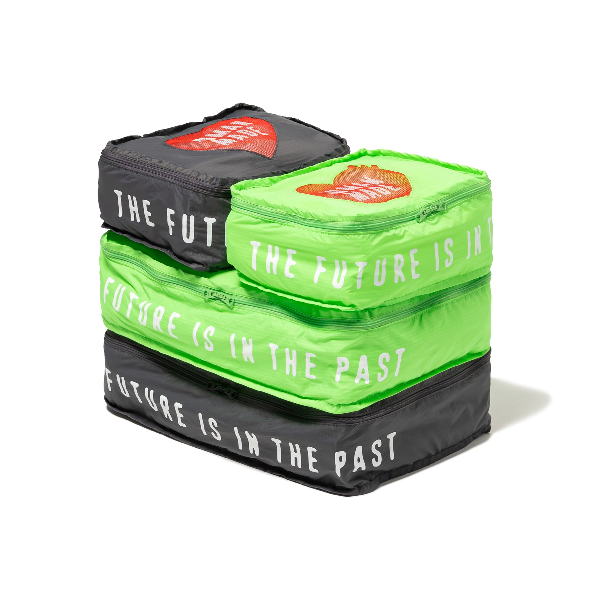 Human Made Gusset Case Medium Green  HM27GD050GR