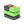 Human Made Gusset Case Medium Green HM27GD050GR