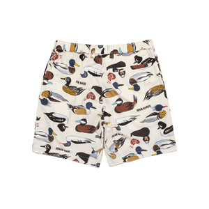 Human Made Duck Shorts White