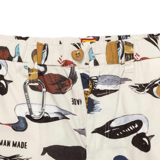 Human Made Duck Shorts White