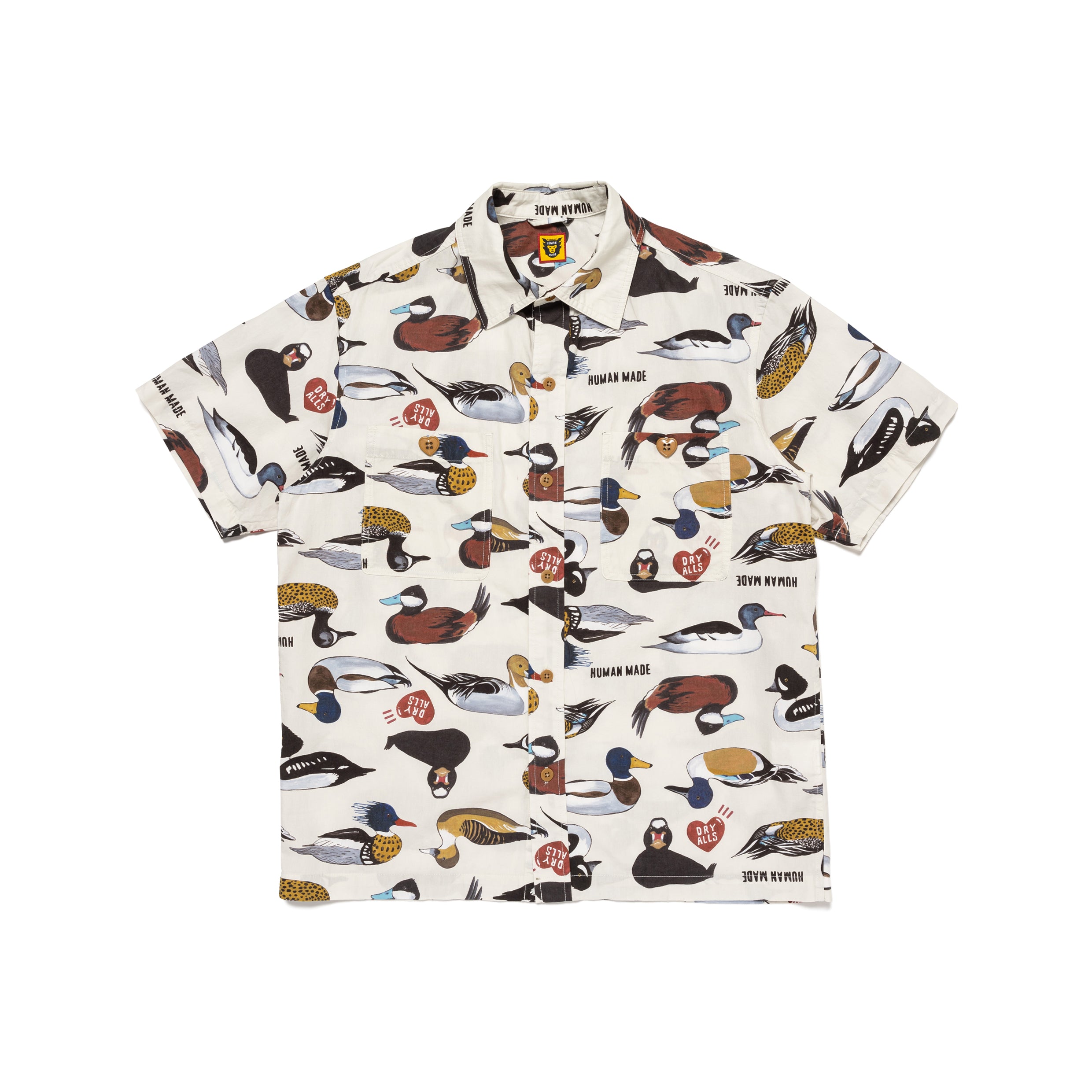 Human Made Duck Shortsleeve Shirt White – Laced