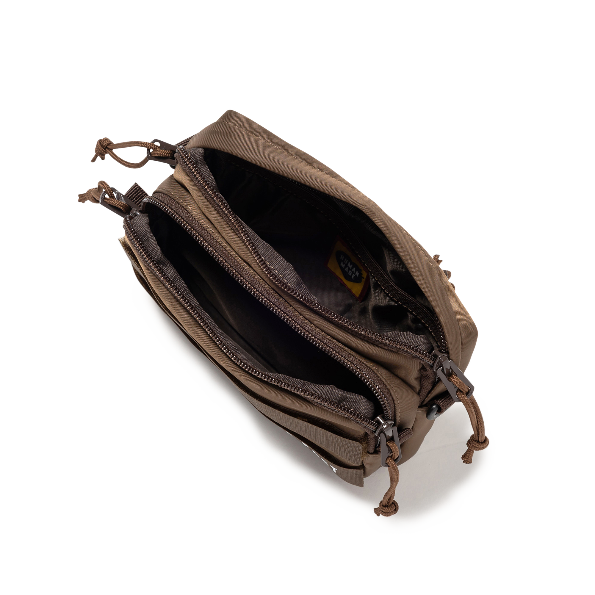 Human Made Military Pouch Mini Brown HM31GD075