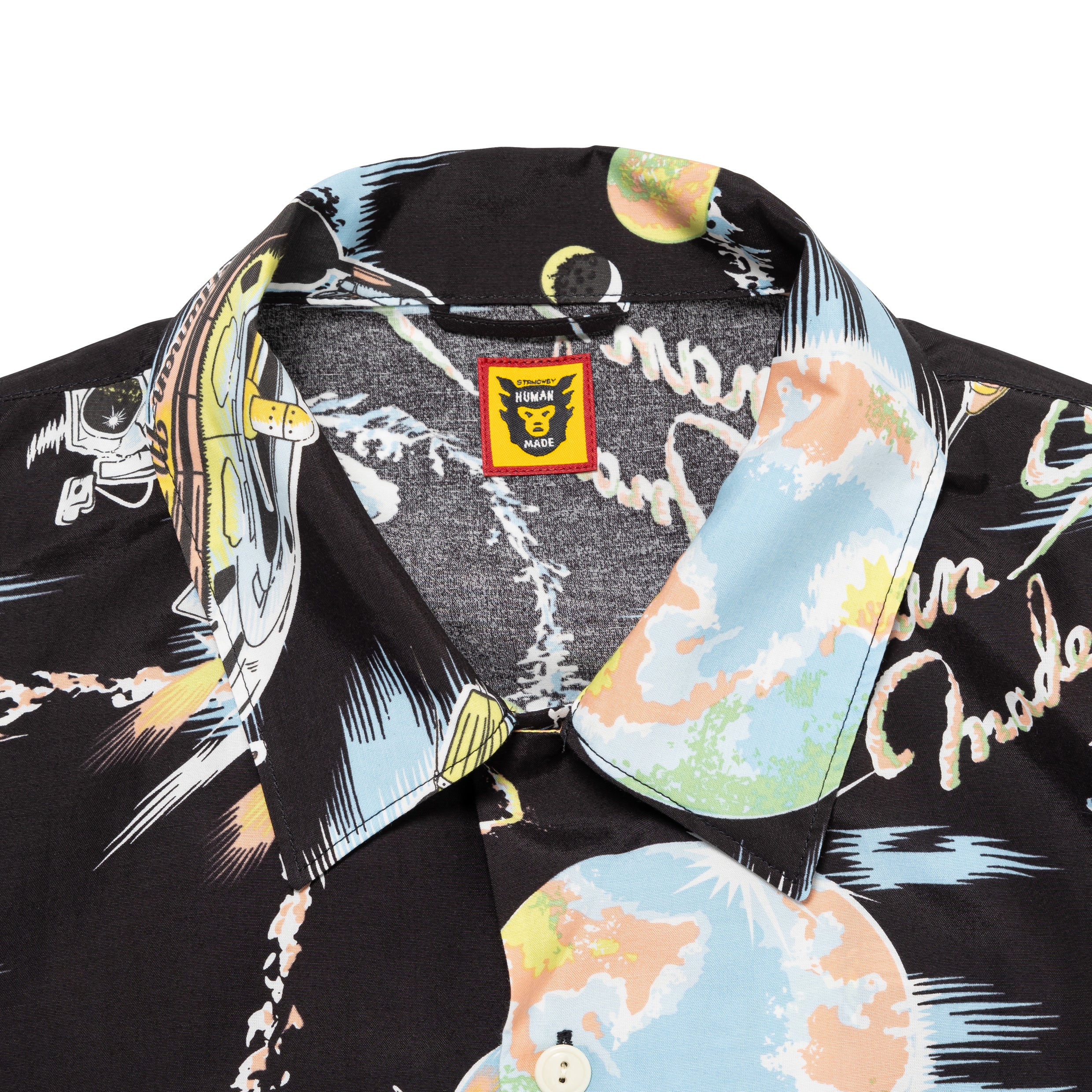 Human Made Graphic Aloha Shirt Black