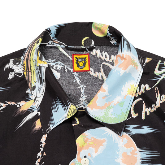 Human Made Graphic Aloha Shirt Black
