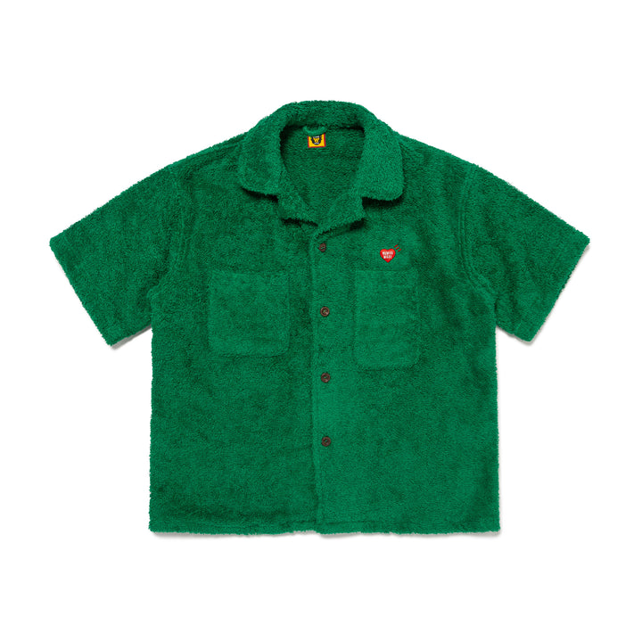 Human Made Pile Aloha Shirt Green