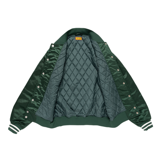 Human Made Nylon Stadium Jacket Green HM30JK038