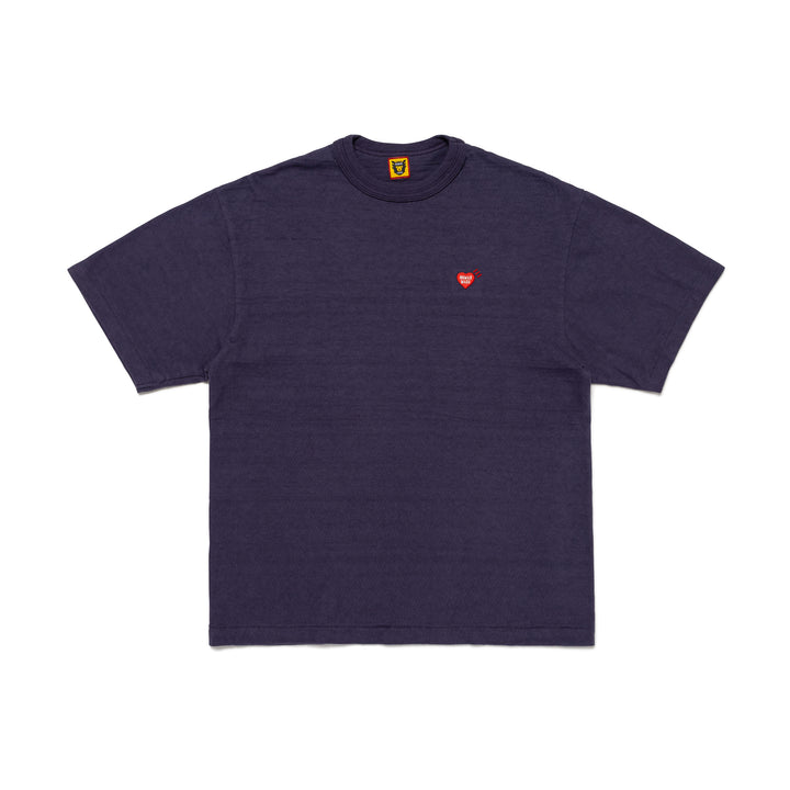 Human Made Heart Badge T-Shirt Navy HM28CS030