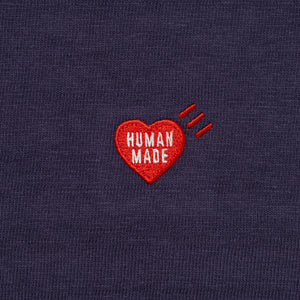 Human Made Heart Badge T-Shirt Navy HM28CS030