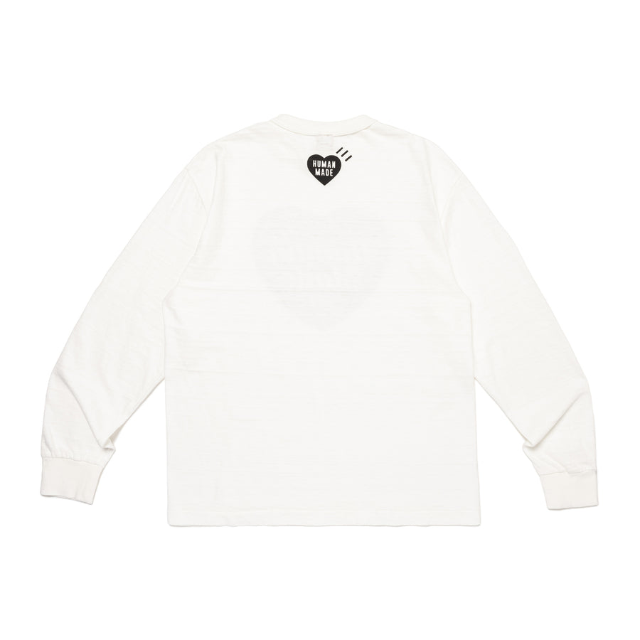 Human Made Graphic L/S T-Shirt White HM28CS035