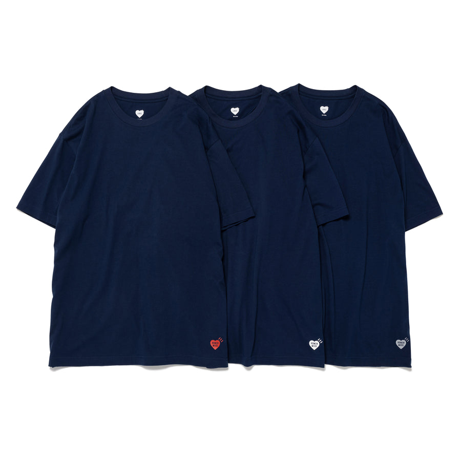 Human Made 3-Pack T-Shirt Set Navy HM28CS048N