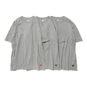 Human Made 3-Pack T-Shirt Set Gray HM28CS048M