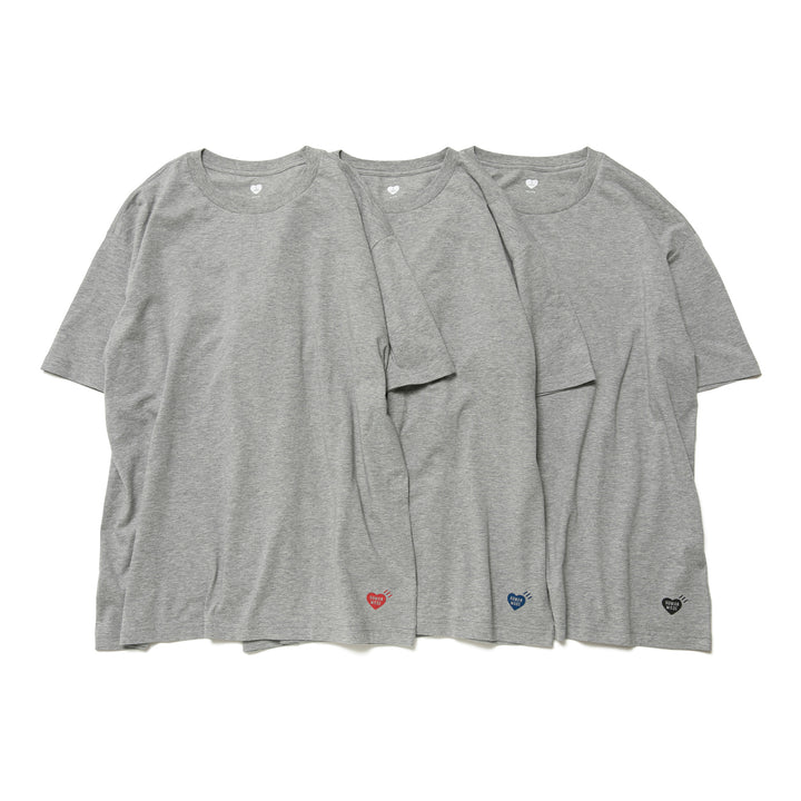 Human Made 3-Pack T-Shirt Set Gray HM28CS048M