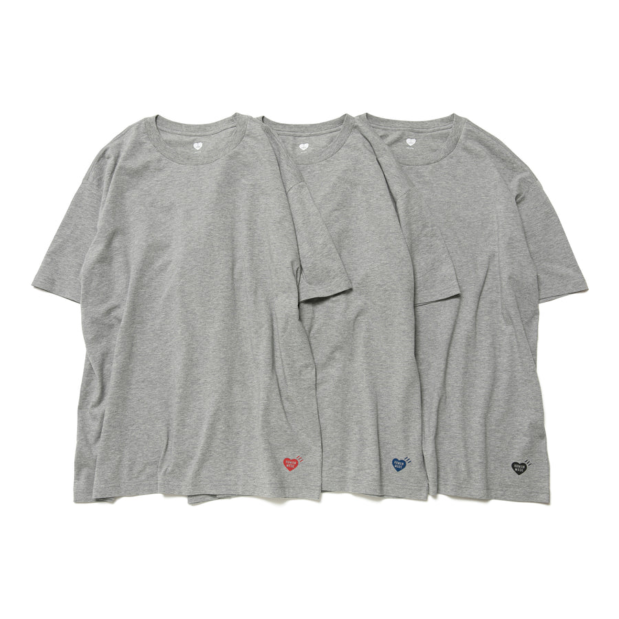 Human Made 3-Pack T-Shirt Set Gray HM28CS048M