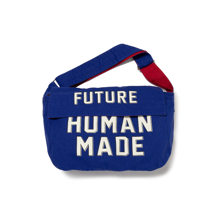 Human Made Mail Bag Large Navy HM28GD045