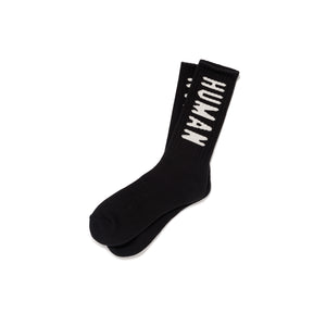 Human Made Hm Logo Socks Black HM28GD061B Large