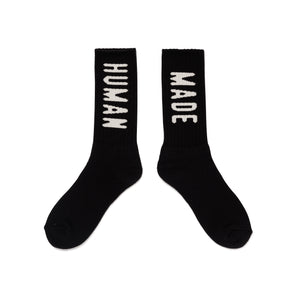 Human Made Hm Logo Socks Black HM28GD061B Large