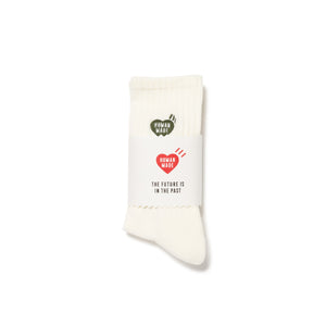 Human Made Pile Socks White HM28GD064W Large