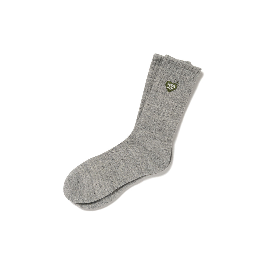 Human Made Pile Socks Gray HM28GD064G Large