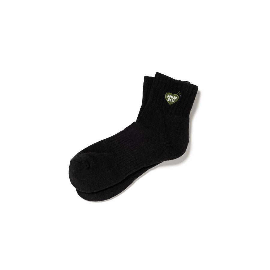 Human Made Pile Short Socks Black HM28GD065B Large