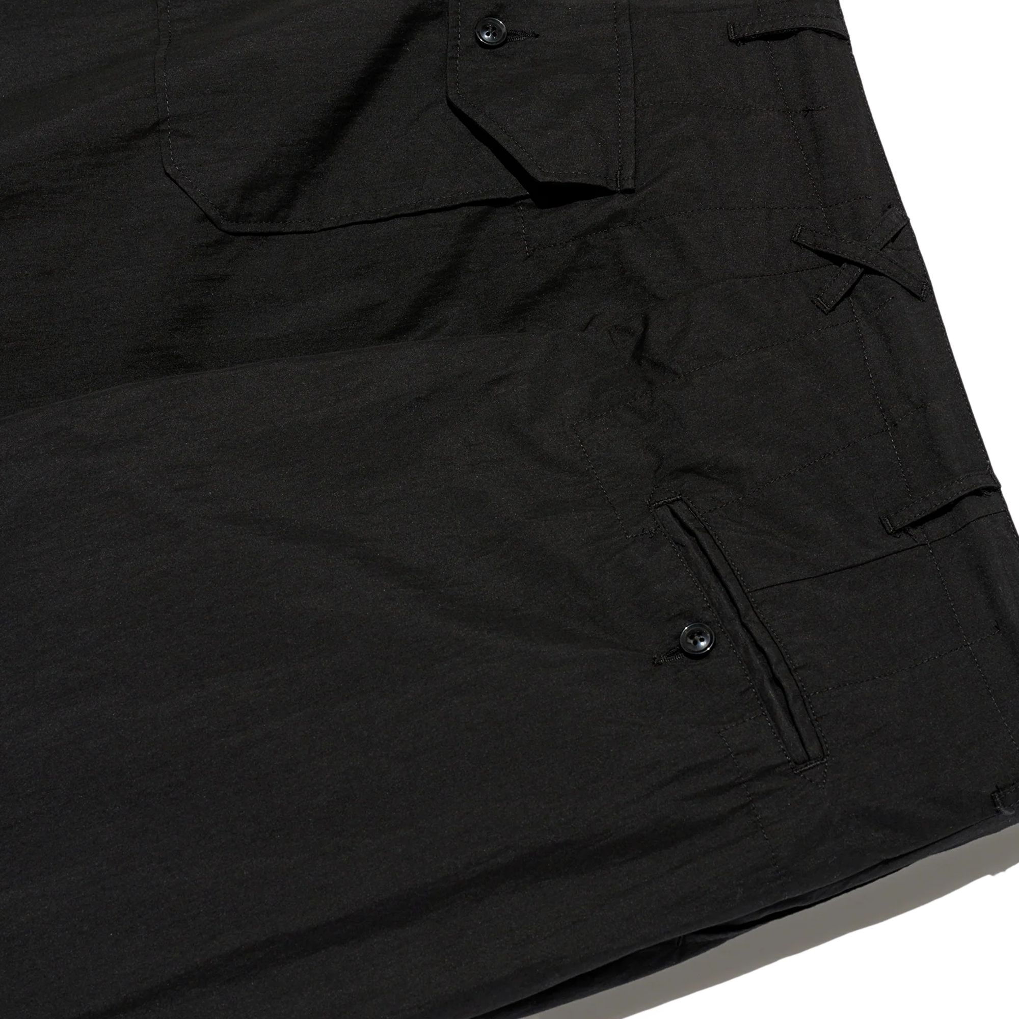 Engineered Garments FA Pant Black Light Weight Nyco Poplin