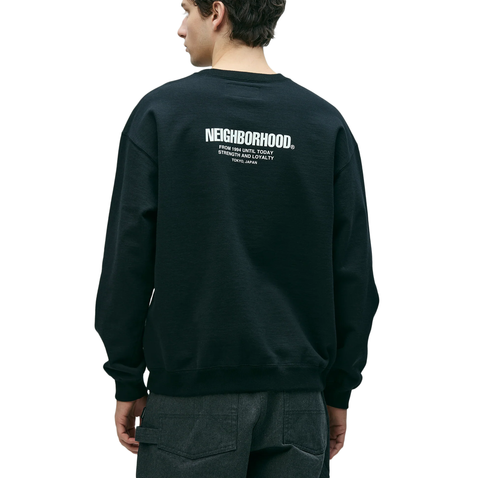 Neighborhood Staple Sweat Shirt L/S Black